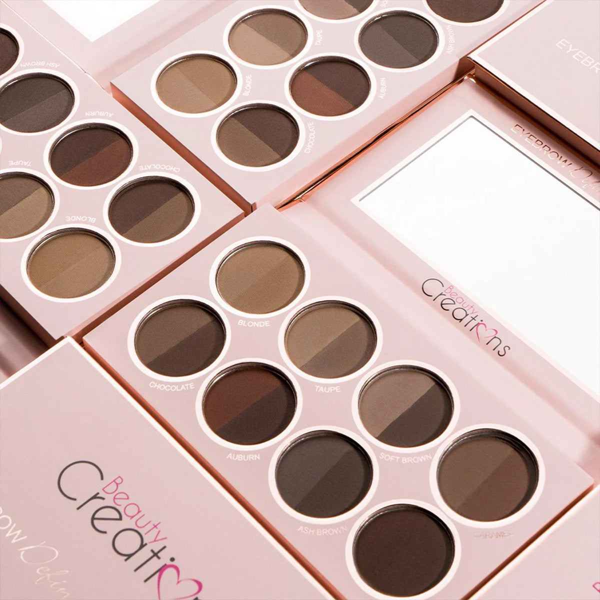 Paleta de sombras para cejas