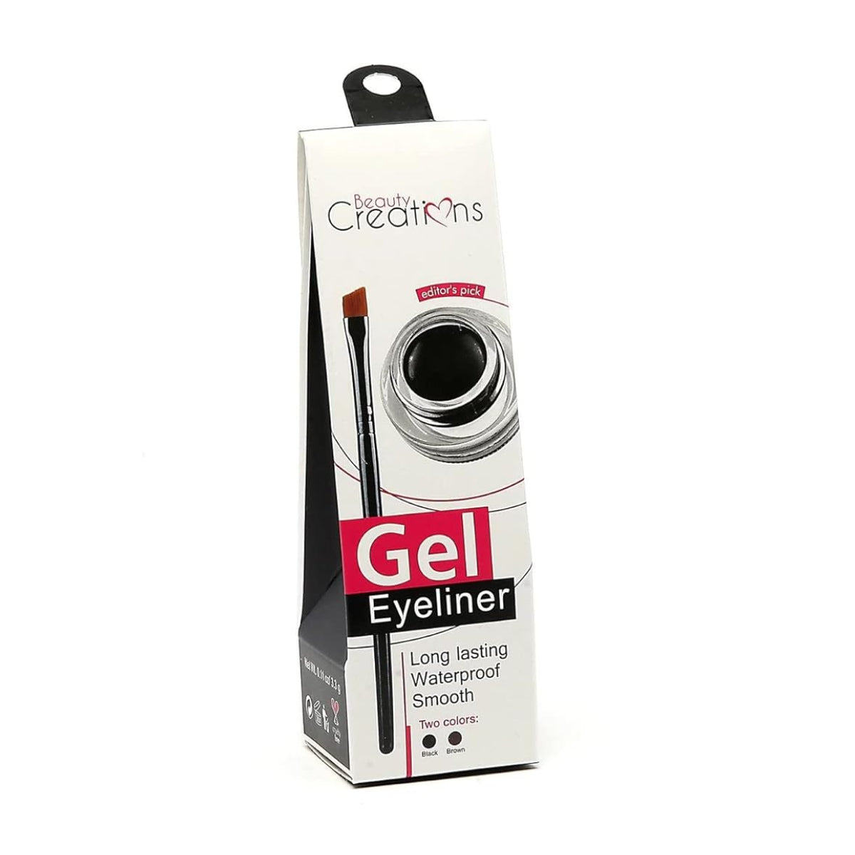 Delineador en gel negro