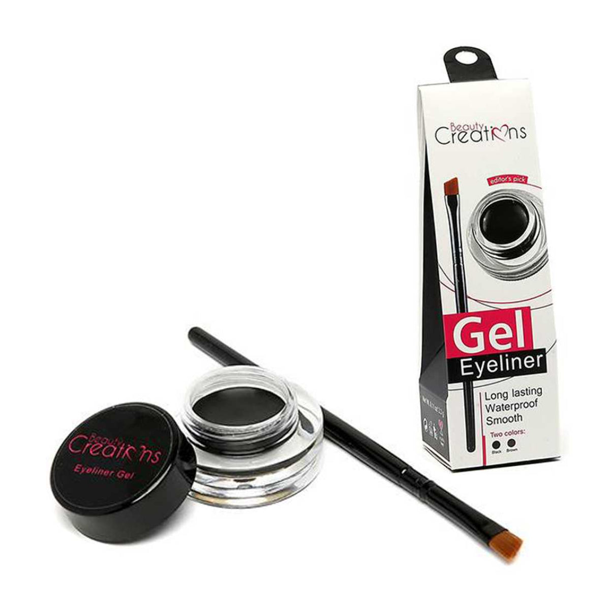 Delineador en gel negro
