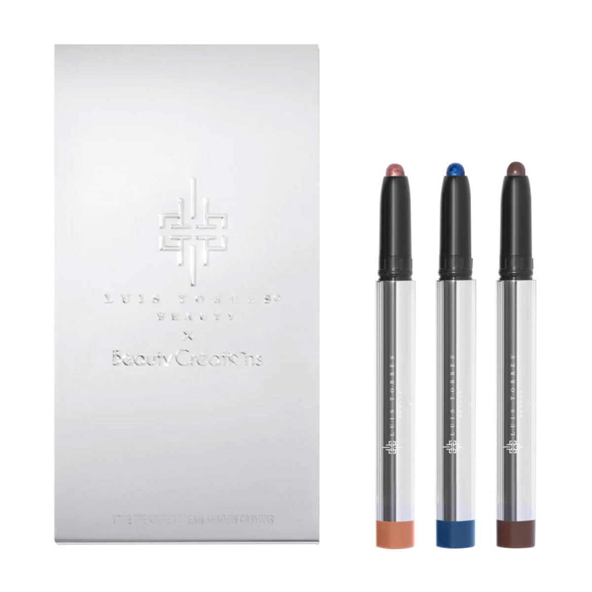 Kit de sombras en crayón True Treasure Luis Torres x Beauty Creations
