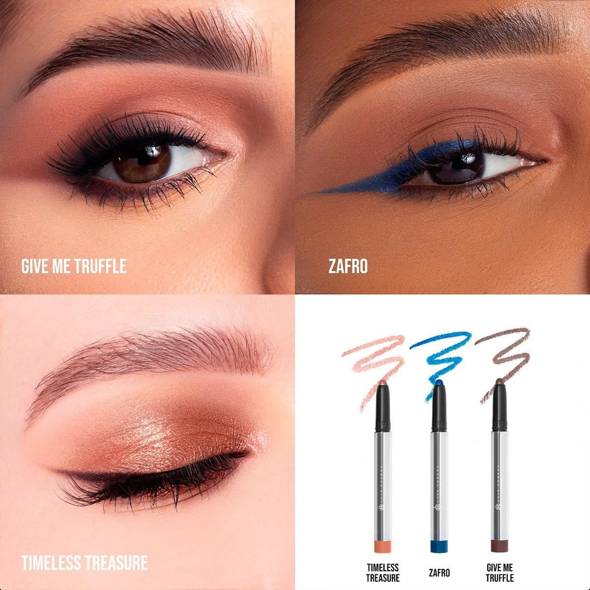 Kit de sombras en crayón True Treasure Luis Torres x Beauty Creations