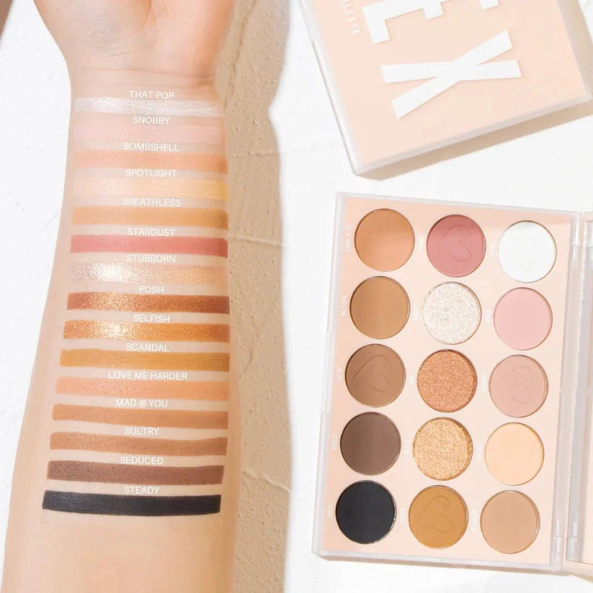 Paleta de sombras Nude X