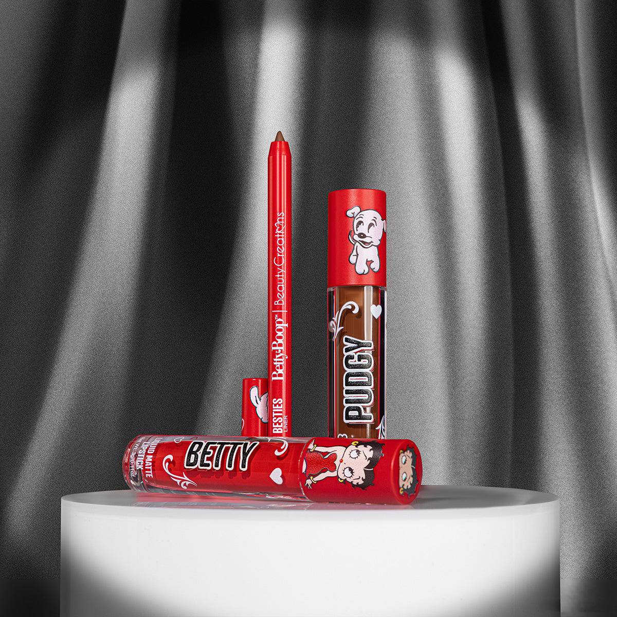 Set de Labiales Besitos Betty Boop