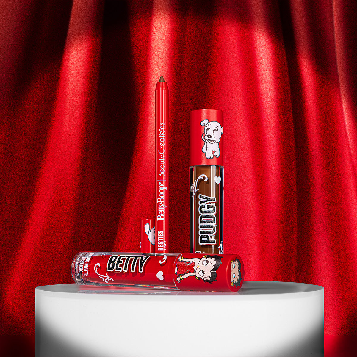 Set de Labiales Besitos Betty Boop