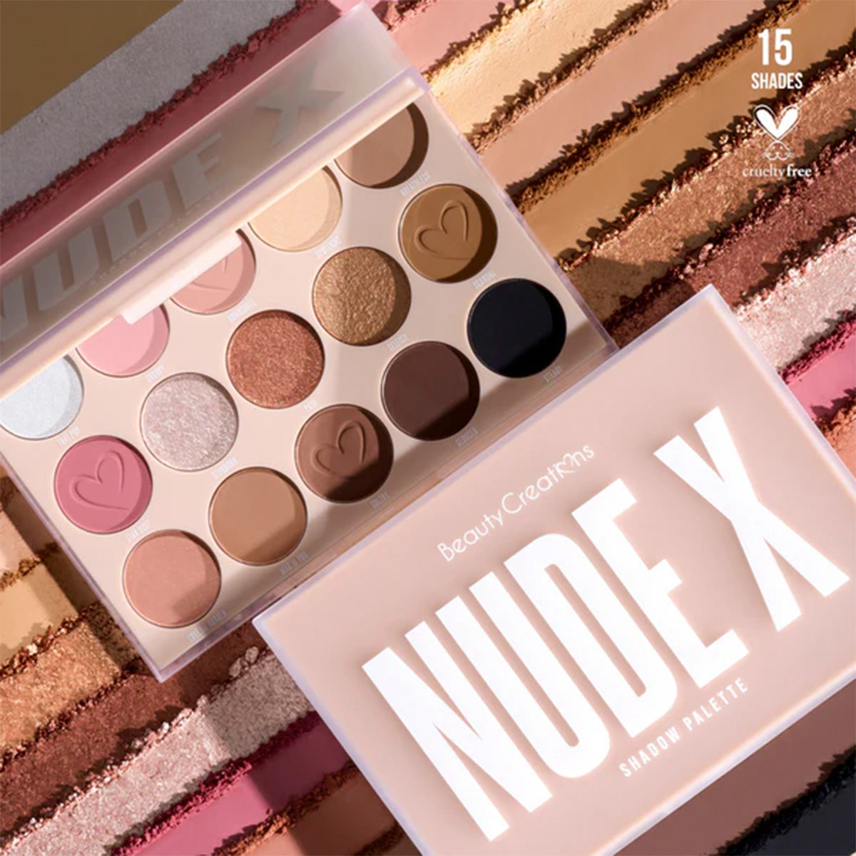 Paleta de sombras Nude X