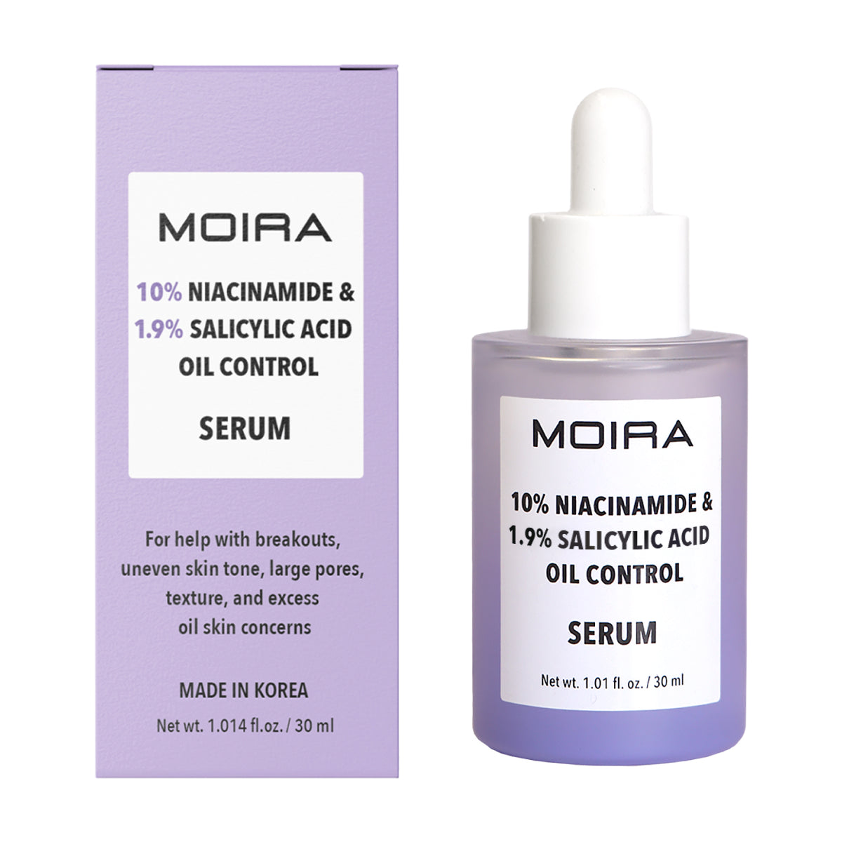 10% Niacinamide & 1.9% Salicylic Acid Oil Control Serum
